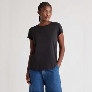 QUINCE Black Short Sleeve T-Shirt